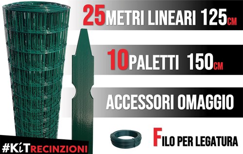 Kit eco rete - eco, plastificata